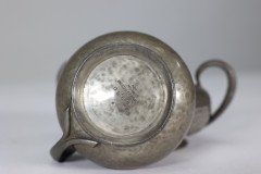 Liberty & Co., English Pewter 0966 Arts & Crafts Pewter Milk and Sugar Bowl - Thumbnail 12