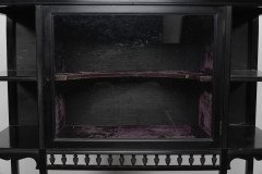 Charles Edward Horton for Lamb of Manchester. Anglo-Japanese Ebonised & Coromandel Side Cabinet - Thumbnail 5
