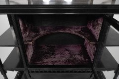 Charles Edward Horton for Lamb of Manchester. Anglo-Japanese Ebonised & Coromandel Side Cabinet - Thumbnail 7