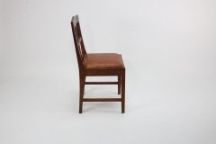 Pair of Vienna Secession Oak Side Chairs with Ebonised Spindles c.1900 - Thumbnail 5