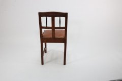 Pair of Vienna Secession Oak Side Chairs with Ebonised Spindles c.1900 - Thumbnail 7