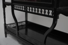Charles Edward Horton for Lamb of Manchester. Anglo-Japanese Ebonised & Coromandel Side Cabinet - Thumbnail 15
