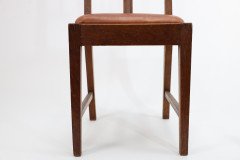 Pair of Vienna Secession Oak Side Chairs with Ebonised Spindles c.1900 - Thumbnail 15
