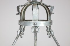 Arts & Crafts, Cotswold School. Hand Wrought Spherical Chandelier - Thumbnail 9