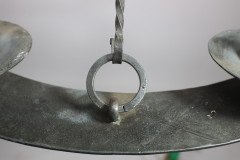 Arts & Crafts, Cotswold School. Hand Wrought Spherical Chandelier - Thumbnail 13