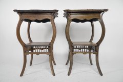 E. W. Godwin (style Of). A Pair of Ash Arts & Crafts Anglo-Japanese Side Tables - Thumbnail 2