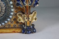 Royal Doulton. Aesthetic Movement Three-Section Salt Glaze Window Sill Planter - Thumbnail 26