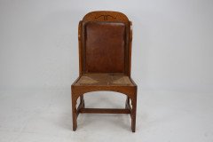 E. G. Punnett Attributed, probably Made by William Birch. An Oak Wing Back Chair - Thumbnail 2