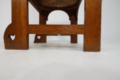 E G Punnett, attributed. Probably Made by William Birch. An Oak Wing Back Chair - Thumbnail 11