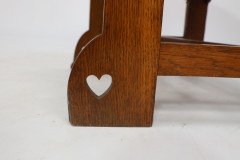 E G Punnett, attributed. Probably Made by William Birch. An Oak Wing Back Chair - Thumbnail 12