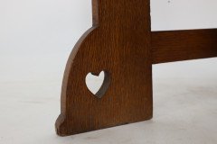 E G Punnett, attributed. Probably Made by William Birch. An Oak Wing Back Chair - Thumbnail 13