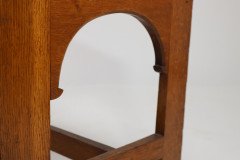 E. G. Punnett Attributed, probably Made by William Birch. Oak Wing Back Chair - Thumbnail 14