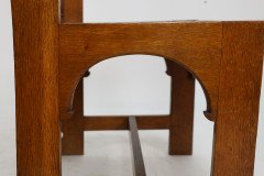 E. G. Punnett Attributed, probably Made by William Birch. An Oak Wing Back Chair - Thumbnail 15