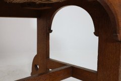 E G Punnett, attributed. Probably Made by William Birch. An Oak Wing Back Chair - Thumbnail 16