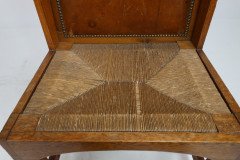 E. G. Punnett Attributed, probably Made by William Birch. An Oak Wing Back Chair - Thumbnail 9