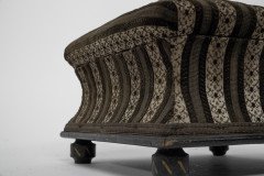 An Aesthetic Movement Ebonised Foot Stool - Thumbnail 5