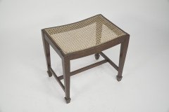 Arts & Crafts Sturdy Little Walnut Stool - Thumbnail 6