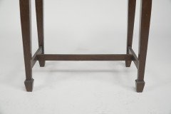 Arts & Crafts Sturdy Little Walnut Stool - Thumbnail 9