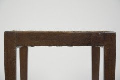 An Arts & Crafts Sturdy Little Walnut Stool - Thumbnail 12