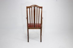 Three Arts & Crafts Oak Dining Armchairs - Thumbnail 10