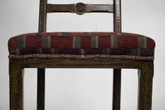 A. W. N. Pugin, attributed. Made by Gillows of Lancaster. A Gothic Revival Oak Side Chair - Thumbnail 13