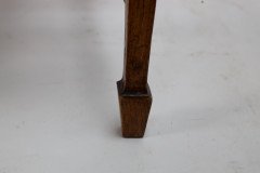 Heals of London, attributed. An Arts & Crafts Oak Lattice Back Side Chair - Thumbnail 11