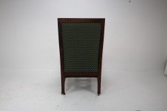 Liberty & Co. Attributed, In the style of Leonard Wyburd. Arts & Crafts Oak wing back Armchair - Thumbnail 20
