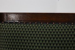 Liberty & Co. Attributed, In the style of Leonard Wyburd. Arts & Crafts Oak wing back Armchair - Thumbnail 9
