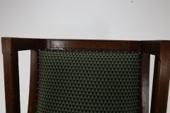 Liberty & Co. Attributed, In the style of Leonard Wyburd. Arts & Crafts Oak wing back Armchair - Thumbnail 11