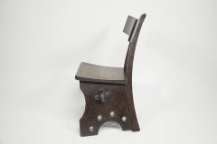 E. W. Pugin. Gothic Revival Oak Chair Designed for the Granville Hotel in Ramsgate - Thumbnail 6