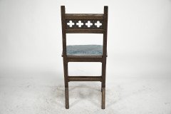 Hendrik Petrus Berlage. Dutch. A Set of Four Gothic Revival Oak Side Chairs - Thumbnail 6