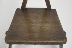 E. W. Pugin. Gothic Revival Oak Chair Designed for Granville Hotel in Ramsgate - Thumbnail 12