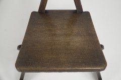 E. W. Pugin. Gothic Revival Oak Chair Designed for Granville Hotel in Ramsgate - Thumbnail 13