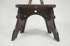 E. W. Pugin. Gothic Revival Oak Chair Designed for Granville Hotel in Ramsgate - Thumbnail 14