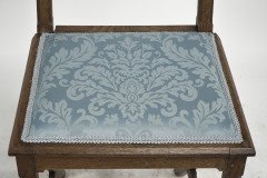 Hendrik Petrus Berlage. Dutch. A Set of Four Gothic Revival Oak Side Chairs - Thumbnail 14