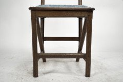 Hendrik Petrus Berlage. Dutch. A Set of Four Gothic Revival Oak Side Chairs - Thumbnail 16
