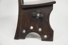 E. W. Pugin. Gothic Revival Oak Chair Designed for Granville Hotel in Ramsgate - Thumbnail 15