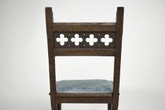 Hendrik Petrus Berlage. Dutch. A Set of Four Gothic Revival Oak Side Chairs - Thumbnail 20