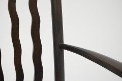 Liberty & Co., A Sweet Little Beech Stained & Original Cane Seated Rocking Chair - Thumbnail 12