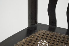 Liberty & Co., A Sweet Little Beech Stained & Original Cane Seated Rocking Chair - Thumbnail 15