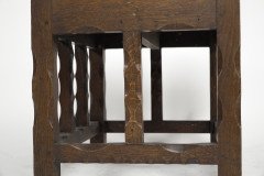 Romney Green, attributed. An Arts & Crafts Cotswold School Oak Stool - Thumbnail 7