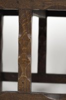 Romney Green, attributed. An Arts & Crafts Cotswold School Oak Stool - Thumbnail 9