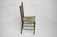 Liberty & Co. attributed. A set of six Glasgow Style Oak dining chairs - Thumbnail 7