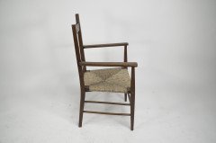 Liberty & Co. attributed. A set of six Glasgow Style Oak dining chairs - Thumbnail 15