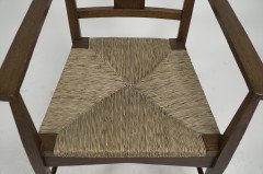 Liberty & Co. attributed. A set of six Glasgow Style Oak dining chairs - Thumbnail 19