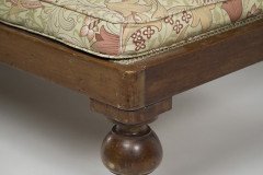Philip Webb for Morris & Co. Attributed, a Large Aesthetic Movement Bobbin Turned Satinwood Chaise Lounge - Thumbnail 15