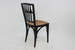 Gustav Siegel for J & J Kohn. Three Ebonised Bentwood Dining/cafe Chairs - Thumbnail 8