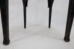 Gustav Siegel for J & J Kohn. Three Ebonised Bentwood Dining/cafe Chairs - Thumbnail 15