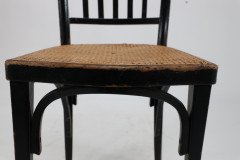 Gustav Siegel for J & J Kohn. Three Ebonised Bentwood Dining/cafe Chairs - Thumbnail 17