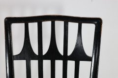 Gustav Siegel for J & J Kohn. Three Ebonised Bentwood Dining/cafe Chairs - Thumbnail 22